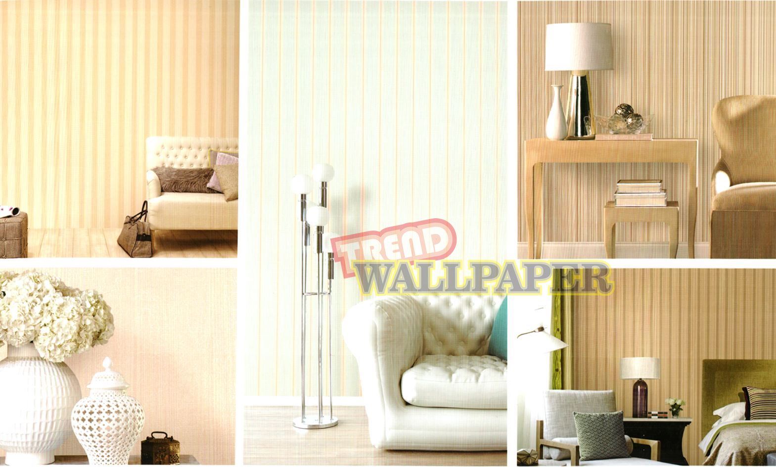 Wallpaper Dinding Surabaya Rainbow A - Living Room - HD Wallpaper 