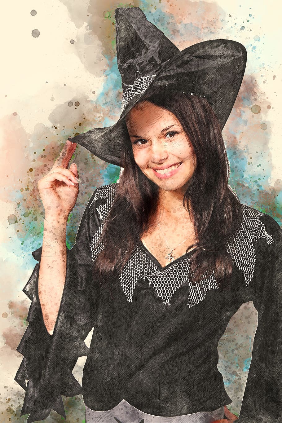 Adult, Black, Body, Costume, Cute, Evil, Female, Girl, - Hexenkostüm Erwachsene Selber Machen - HD Wallpaper 