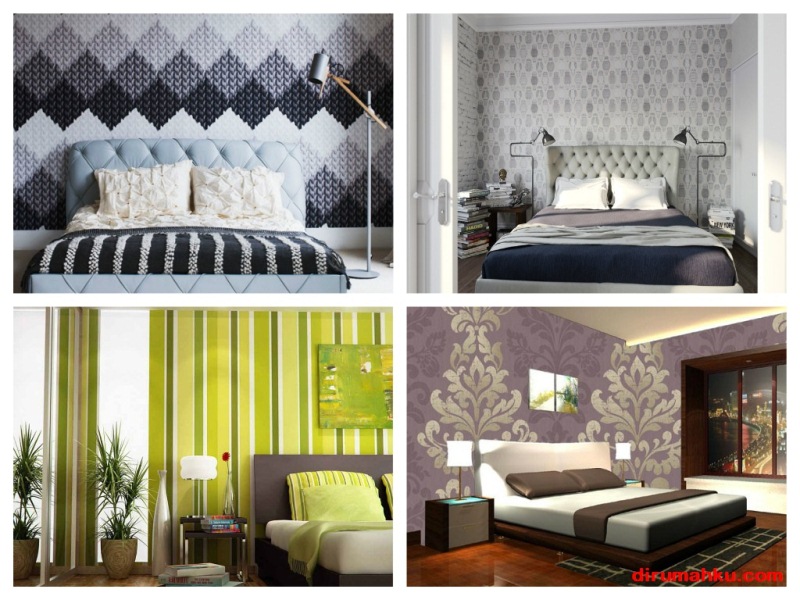 Modern Wallpaper Designs For Bedroom - HD Wallpaper 