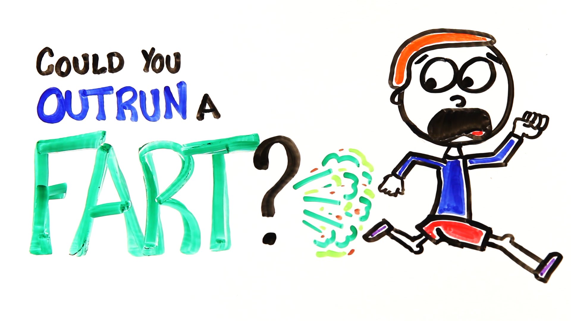 Can You Outrun A Fart - HD Wallpaper 