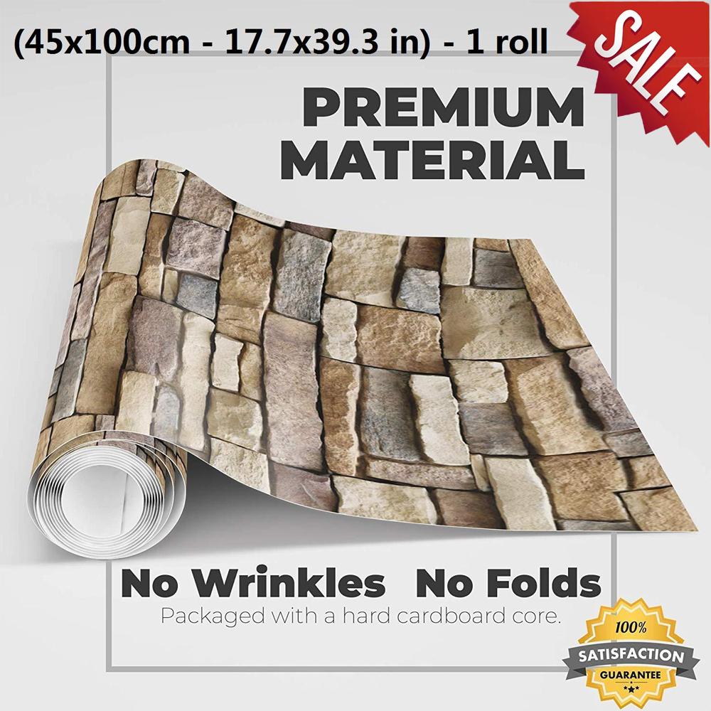 Stone Peel And Stick Backsplash - HD Wallpaper 