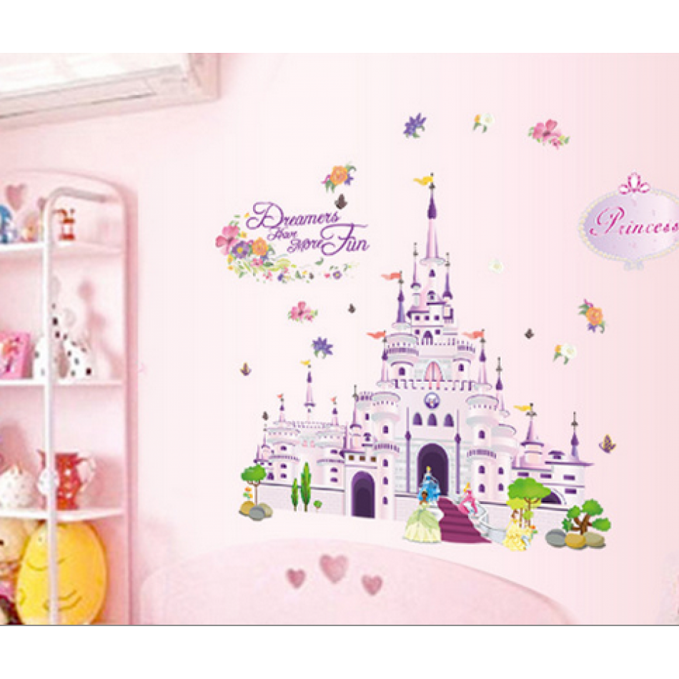 Princesses Stickers For Walls - HD Wallpaper 