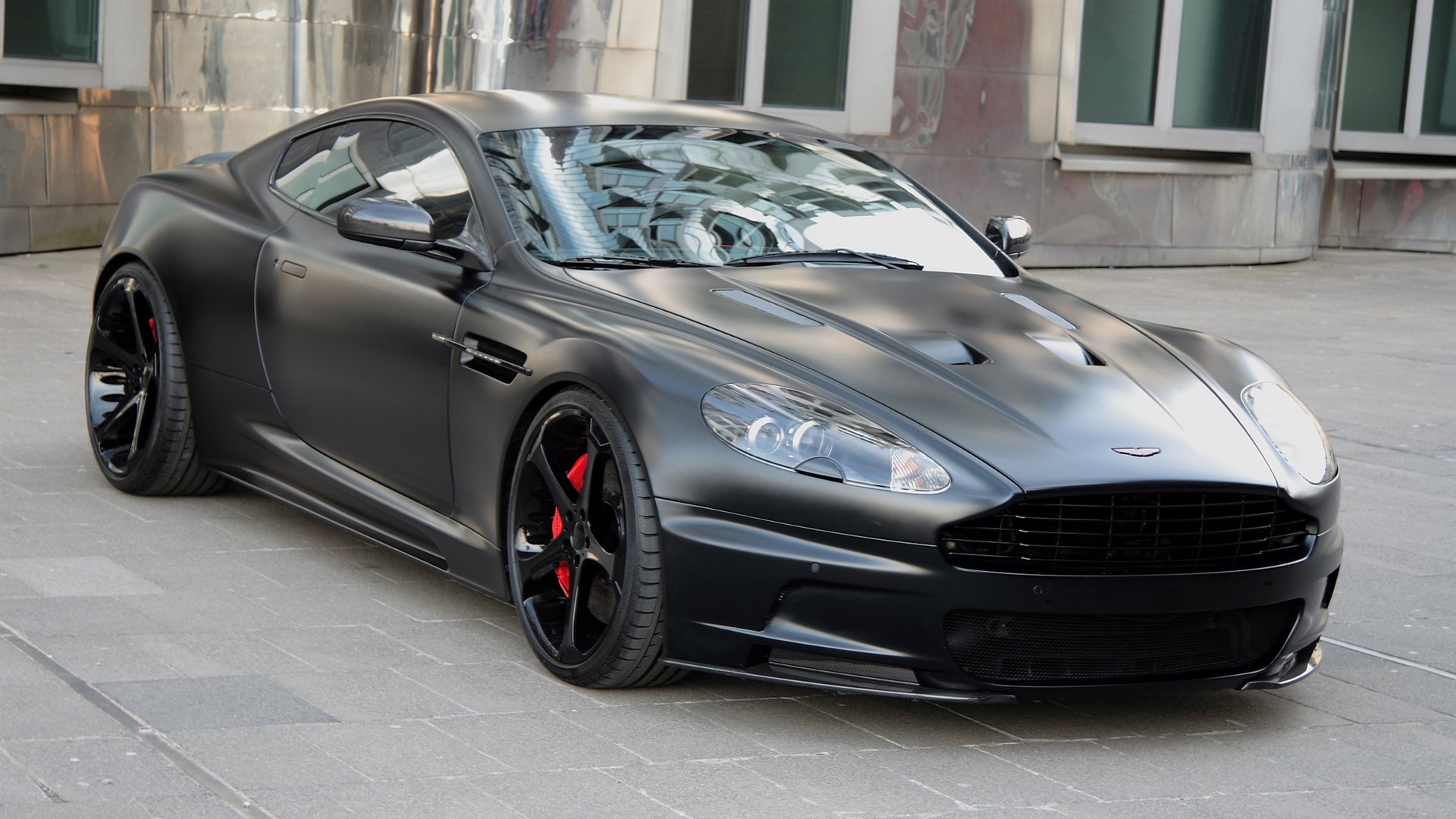 Aston Martin Dbs Superior Black - HD Wallpaper 