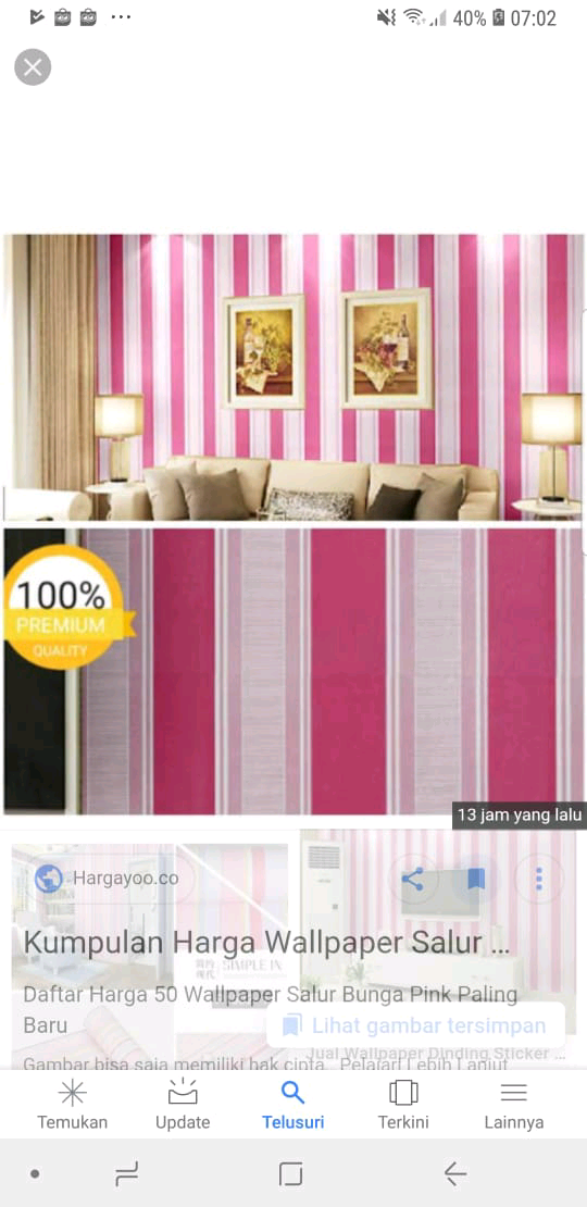 Stiker Wallpaper Dinding Kamar Tidur - HD Wallpaper 