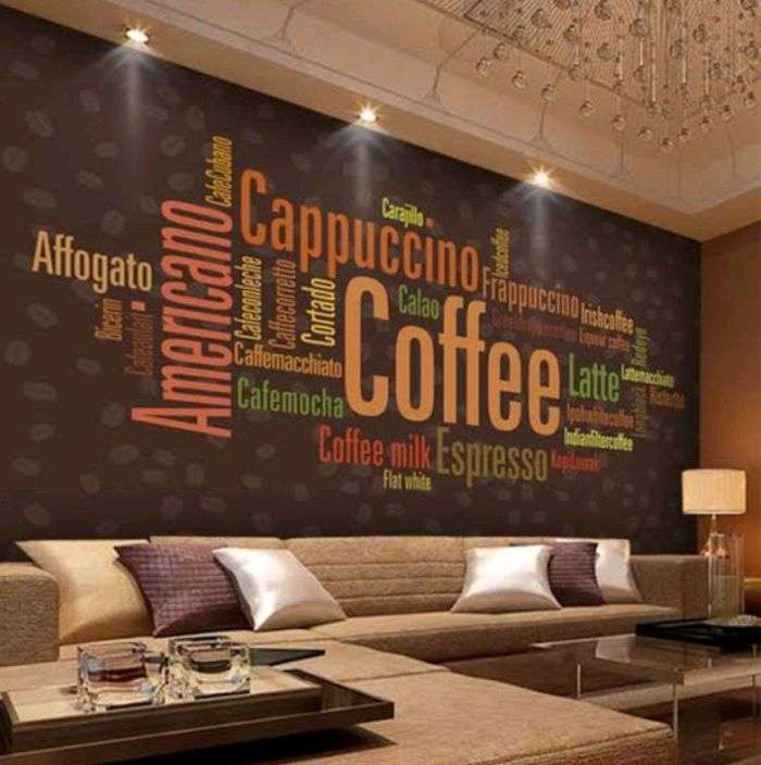 Jual Wallpaper 3d Cafe Kota Bandung - Bookcase Background Hd - HD Wallpaper 