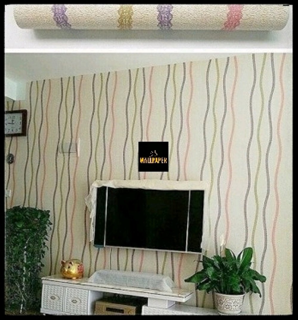 Wallpaper Dinding Salur Elegan L 45cmx10m L Wallpaper - Dinding Stiker Dinding Kamar - HD Wallpaper 