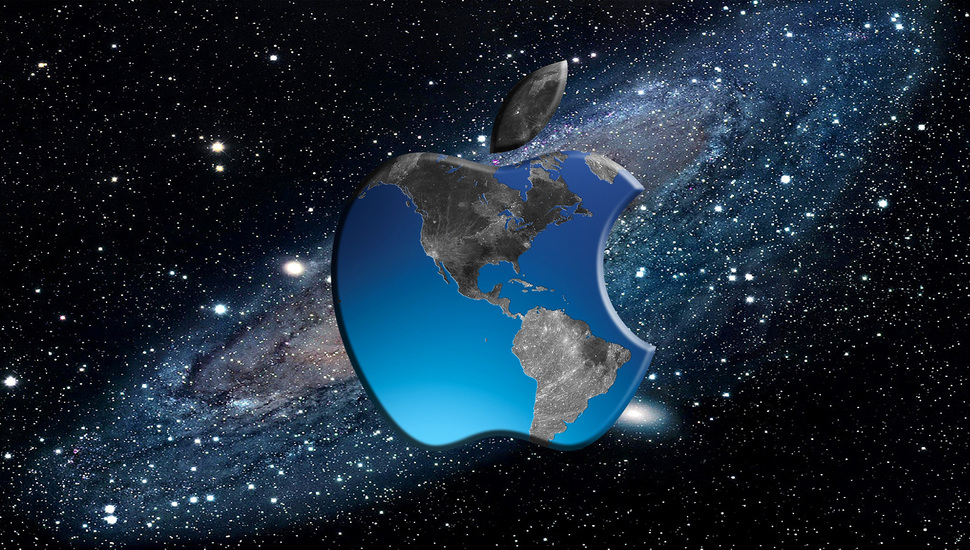 Apple, Mac, Phone, Laptop, Gadget, Computer, Earth - Apple Wallpaper Space - HD Wallpaper 