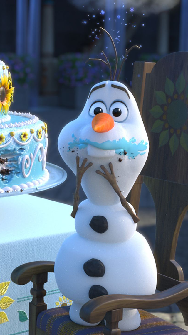 Frozen Olaf Phone Kertas Dinding - Олаф Обои - HD Wallpaper 