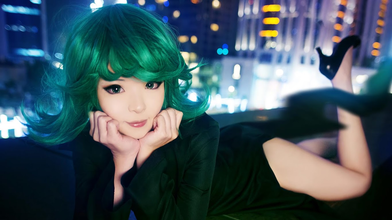 Tatsumaki, Cosplay, Girl, One Punch Man, 4k, - Cosplay De One Punch Man - HD Wallpaper 