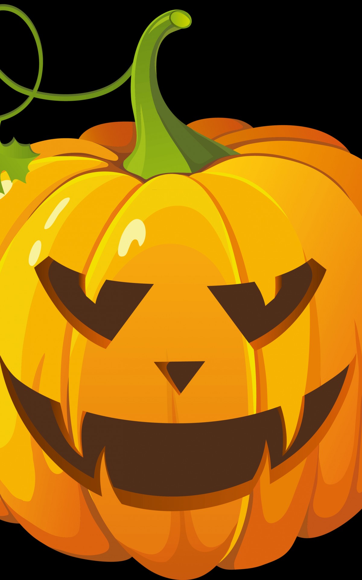 Pumpkin Halloween Clipart Transparent Background - HD Wallpaper 