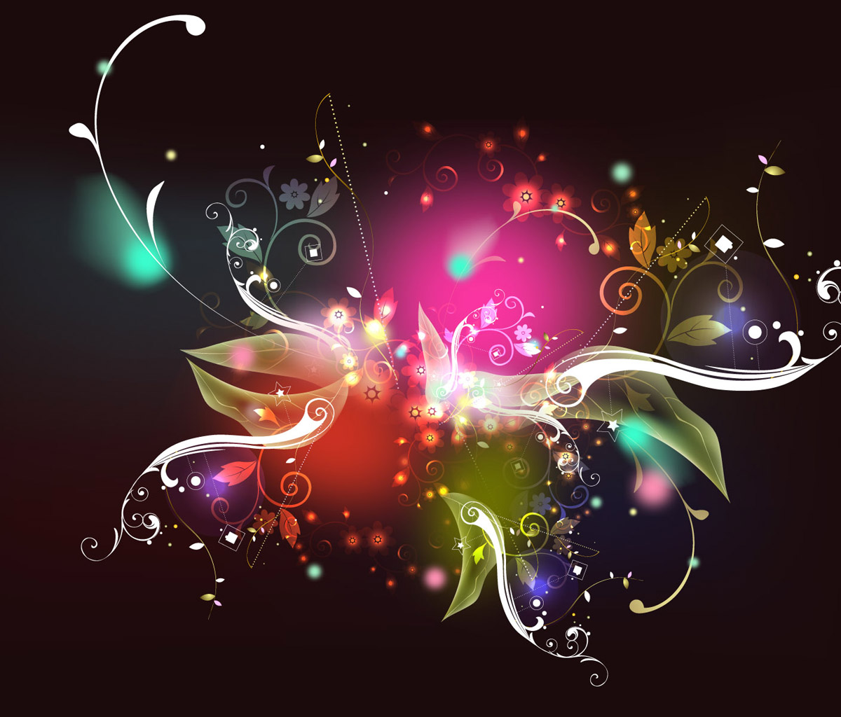 Cool Rainbow Abstract Backgrounds - HD Wallpaper 