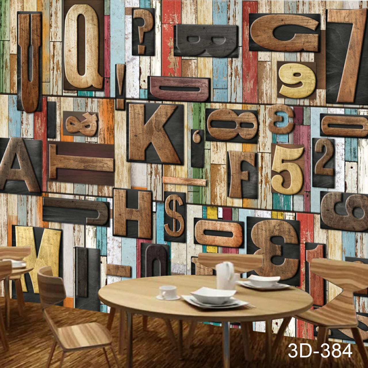 Jual Wallpaper Dinding Jakarta Selatan - Kitchen & Dining Room Table - HD Wallpaper 