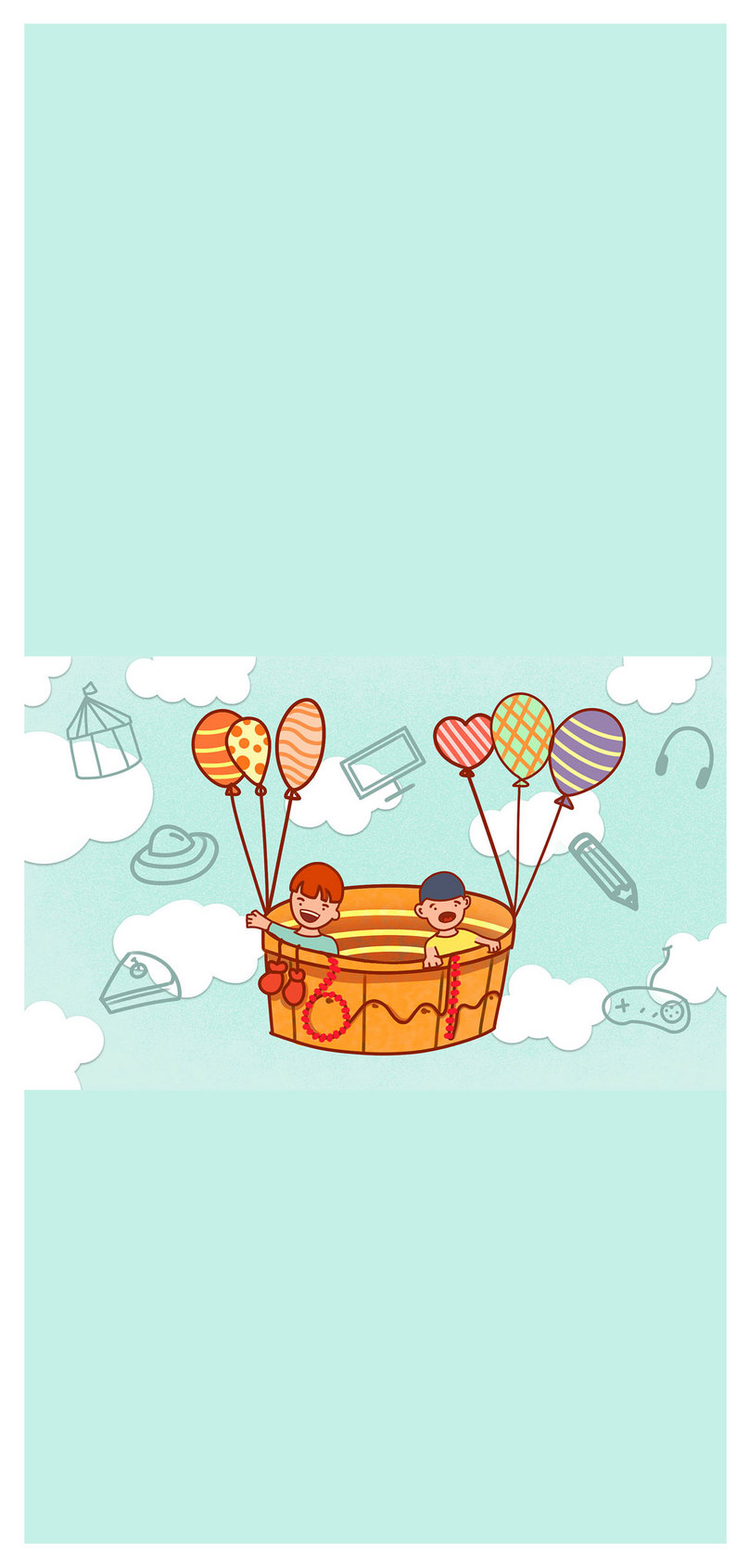 Wallpaper Balon Anak Anak Ponsel - HD Wallpaper 