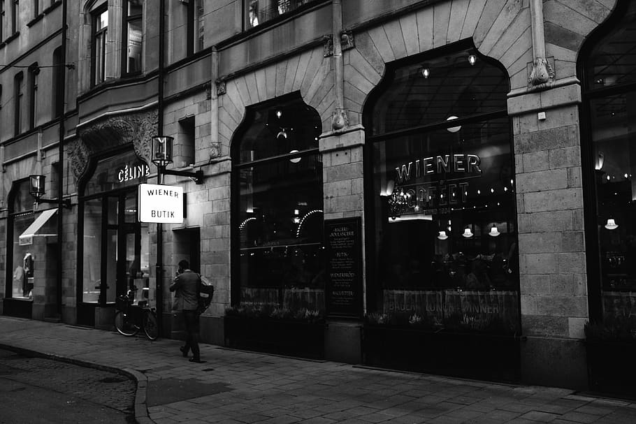 Sweden, Stockholm, Wienercafeet, City, Built Structure, - Commercial Building - HD Wallpaper 