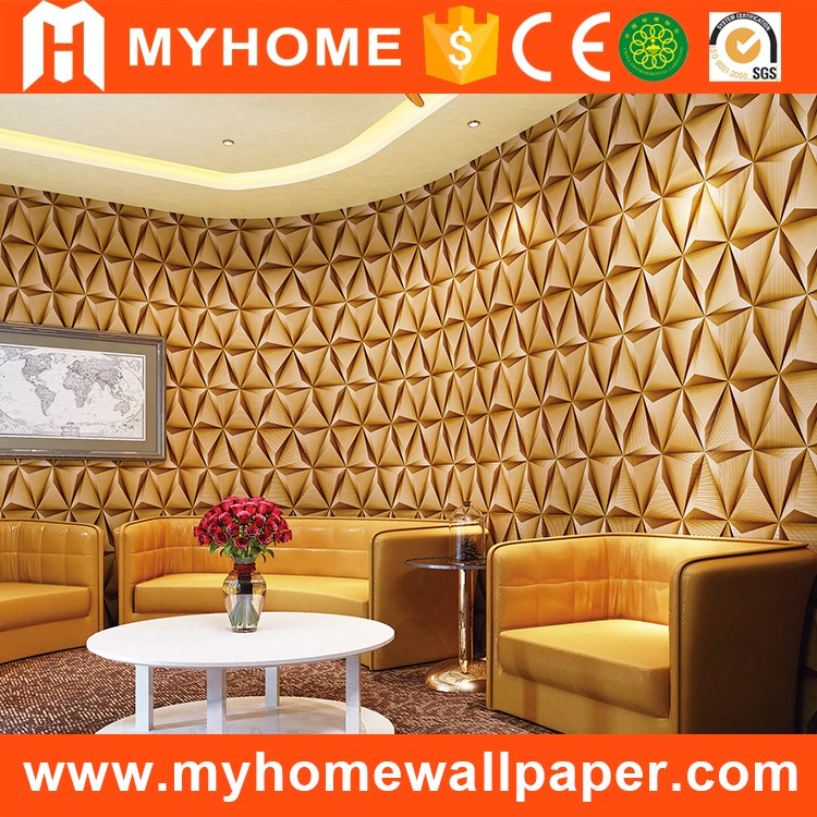 Modern 3d Wallpaper For Living Room - HD Wallpaper 