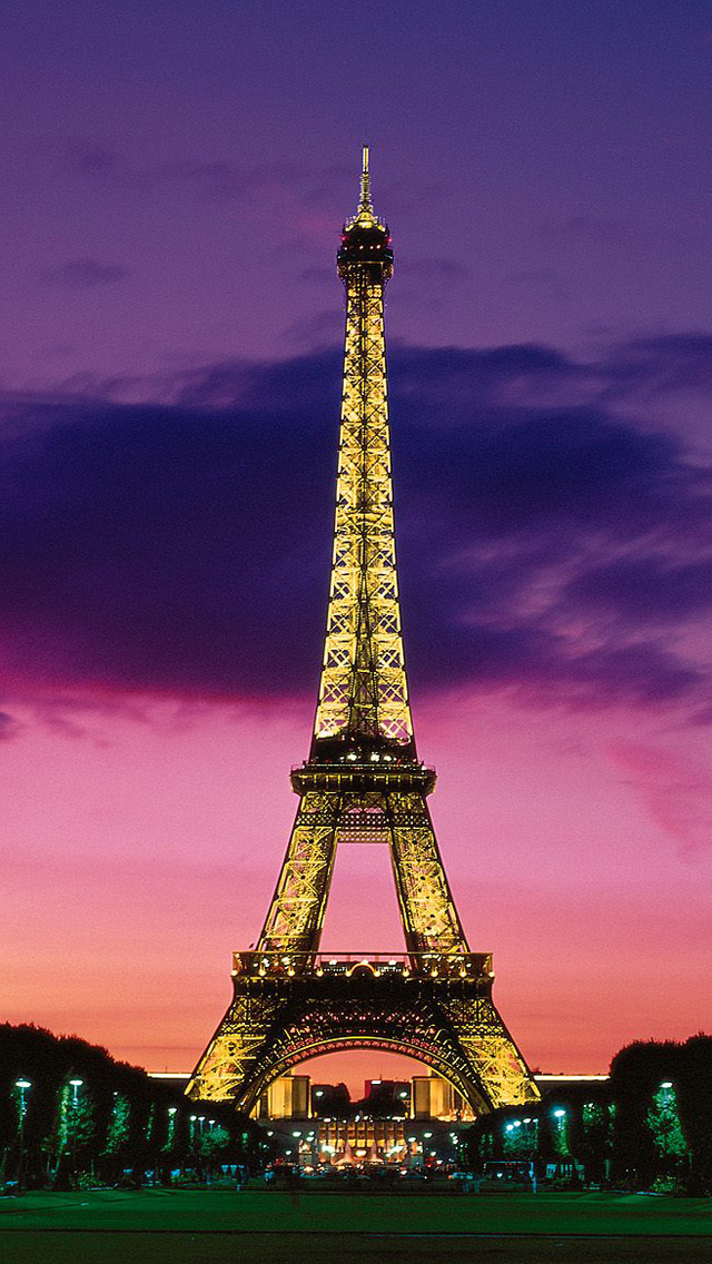 Free Download Paris City Iphone 5 Hd Wallpapers - Eiffel Tower - HD Wallpaper 