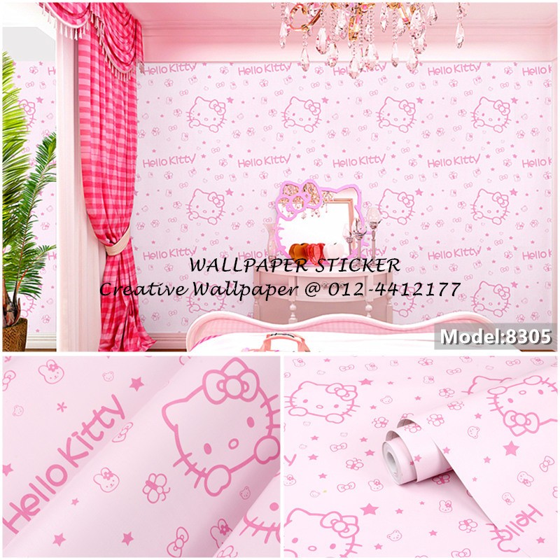 Pink Hello Kitty - HD Wallpaper 