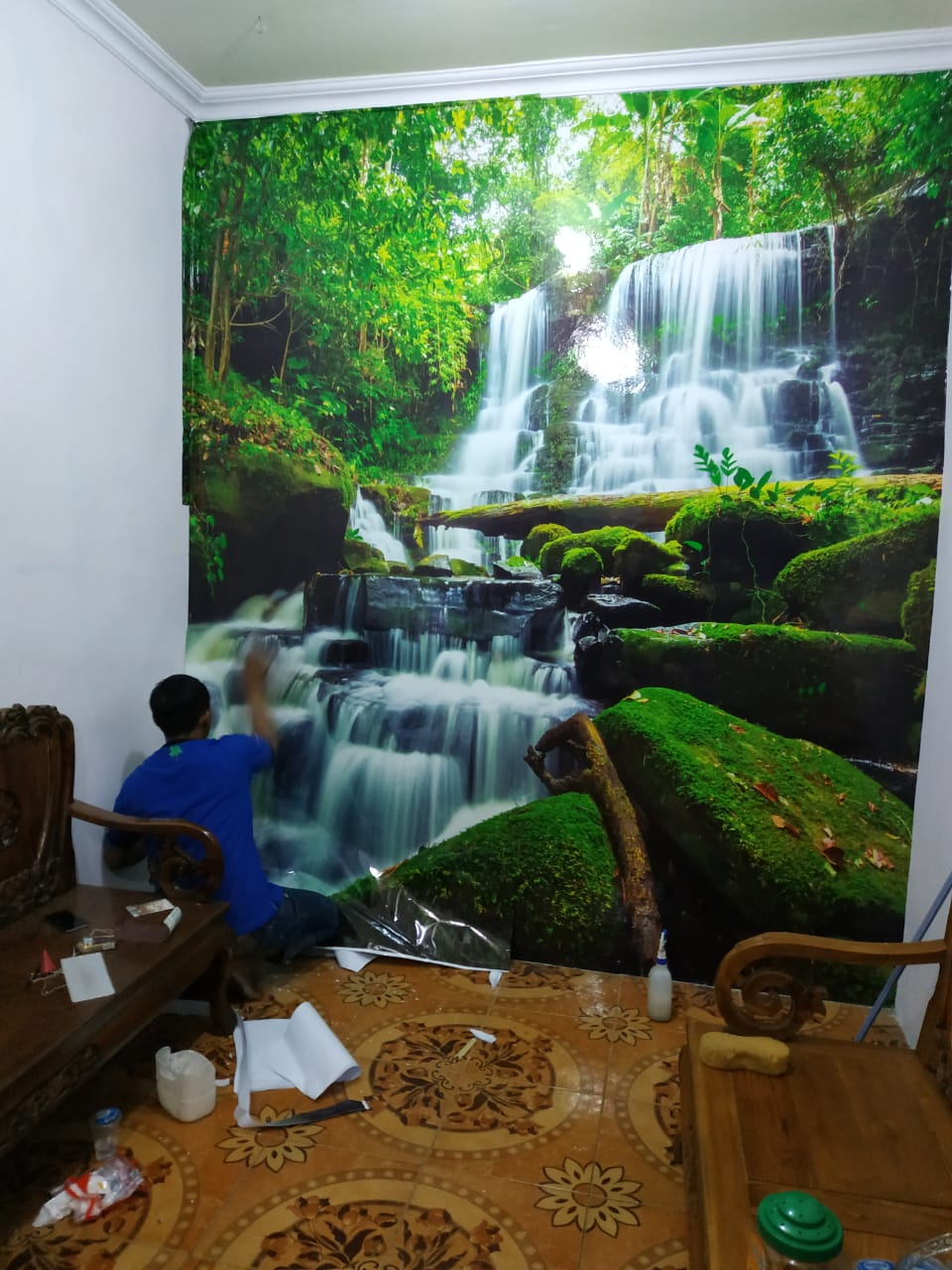 Waterfall - HD Wallpaper 