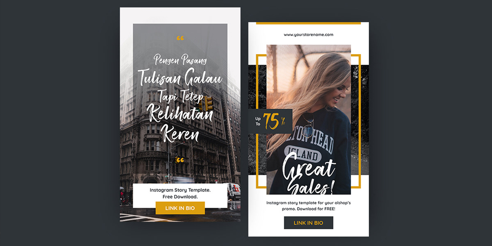 Free Instagram Stories Templates Psd - Instagram Stories Psd Template Free - HD Wallpaper 