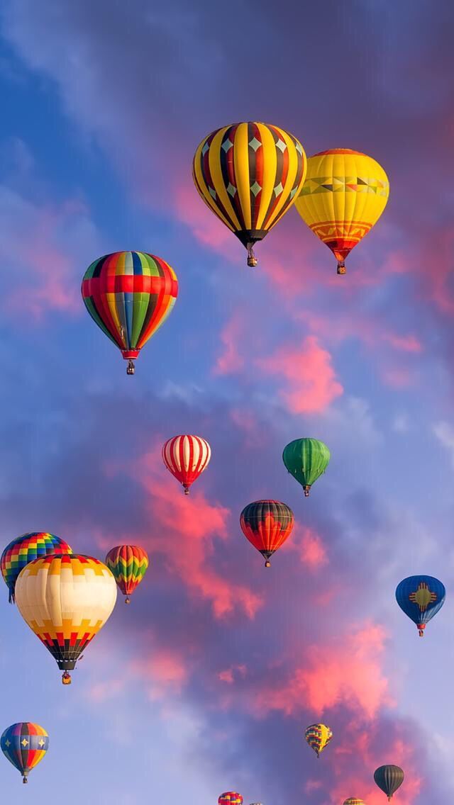 Iphone Hot Air Balloon - HD Wallpaper 