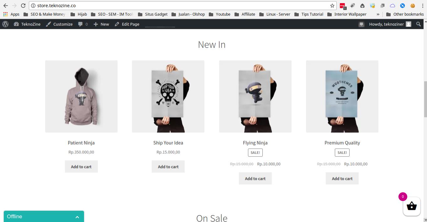 Website E-commerce / Toko Online - Elementor Woocommerce Product Page - HD Wallpaper 