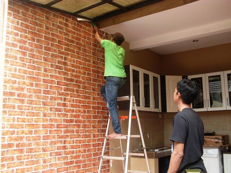 Red Brick Wall Background - HD Wallpaper 