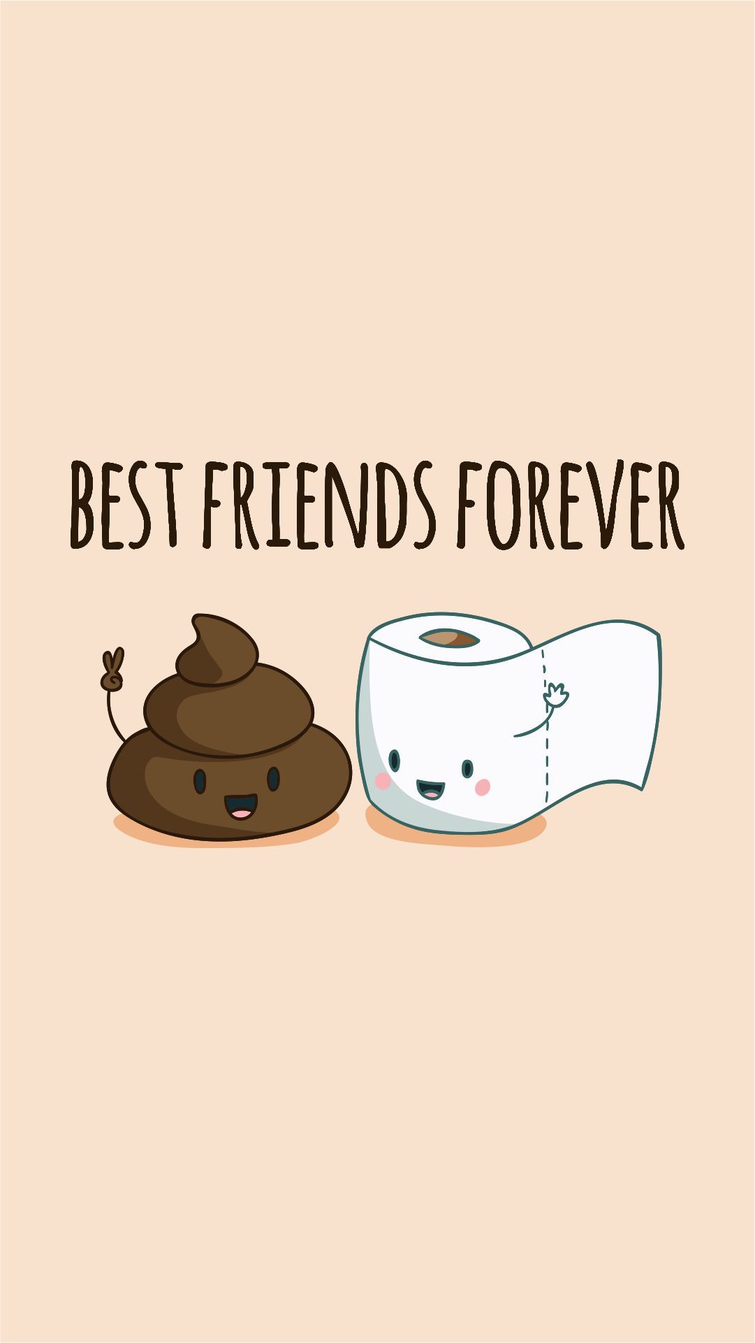 Best Friends Forever Funny - HD Wallpaper 