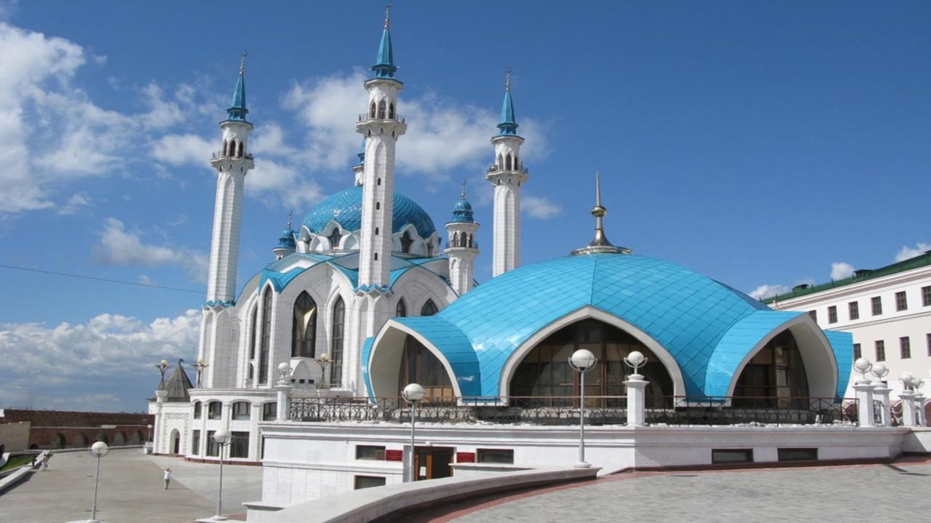 Kazan Kremlin, Qolsharif Mosque - HD Wallpaper 