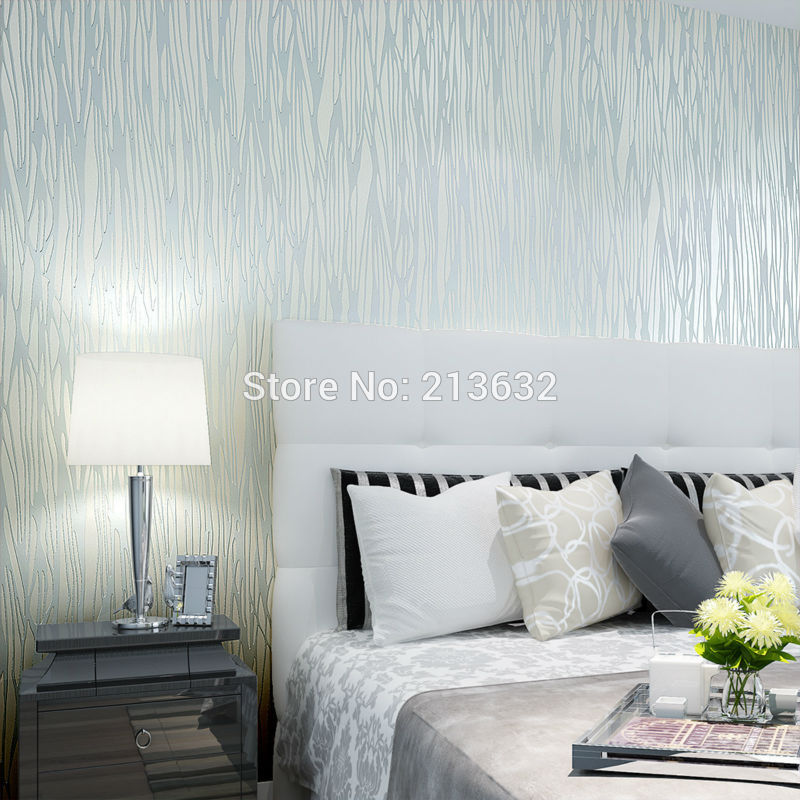 Wallpaper Untuk Kamar - Papel Pintado Gris Para Dormitorio - HD Wallpaper 