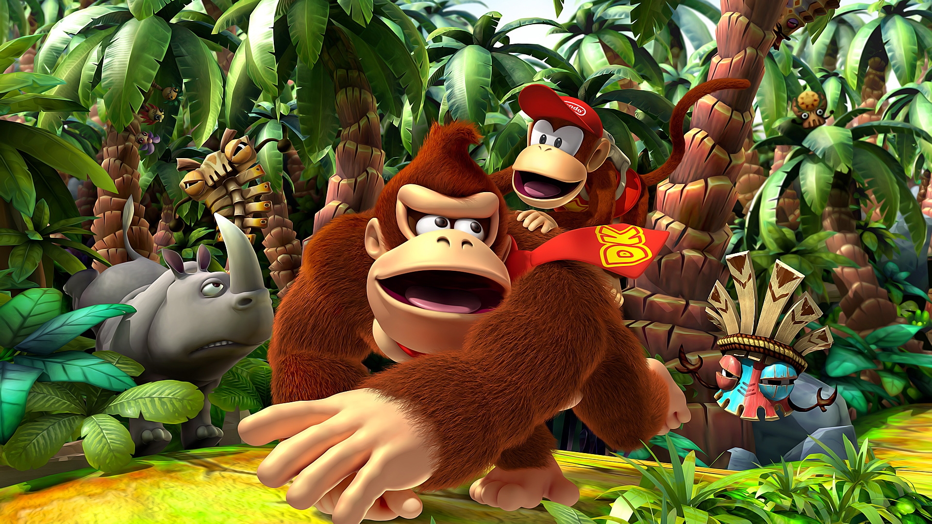 Fondo Hd Donkey Kong - HD Wallpaper 