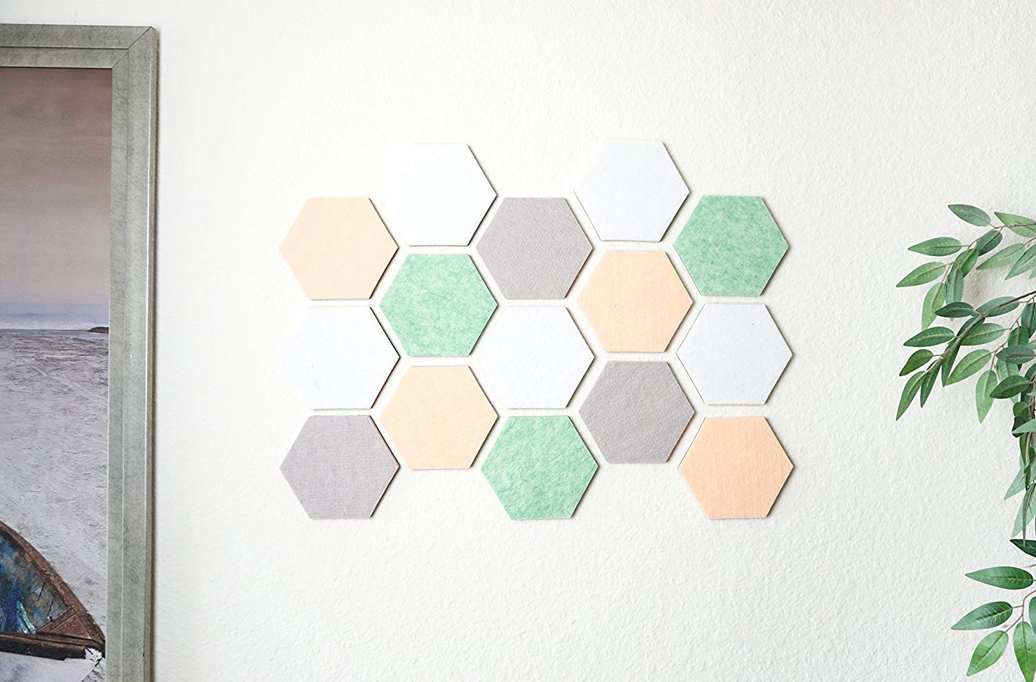 Hexagon Pad Cork - HD Wallpaper 