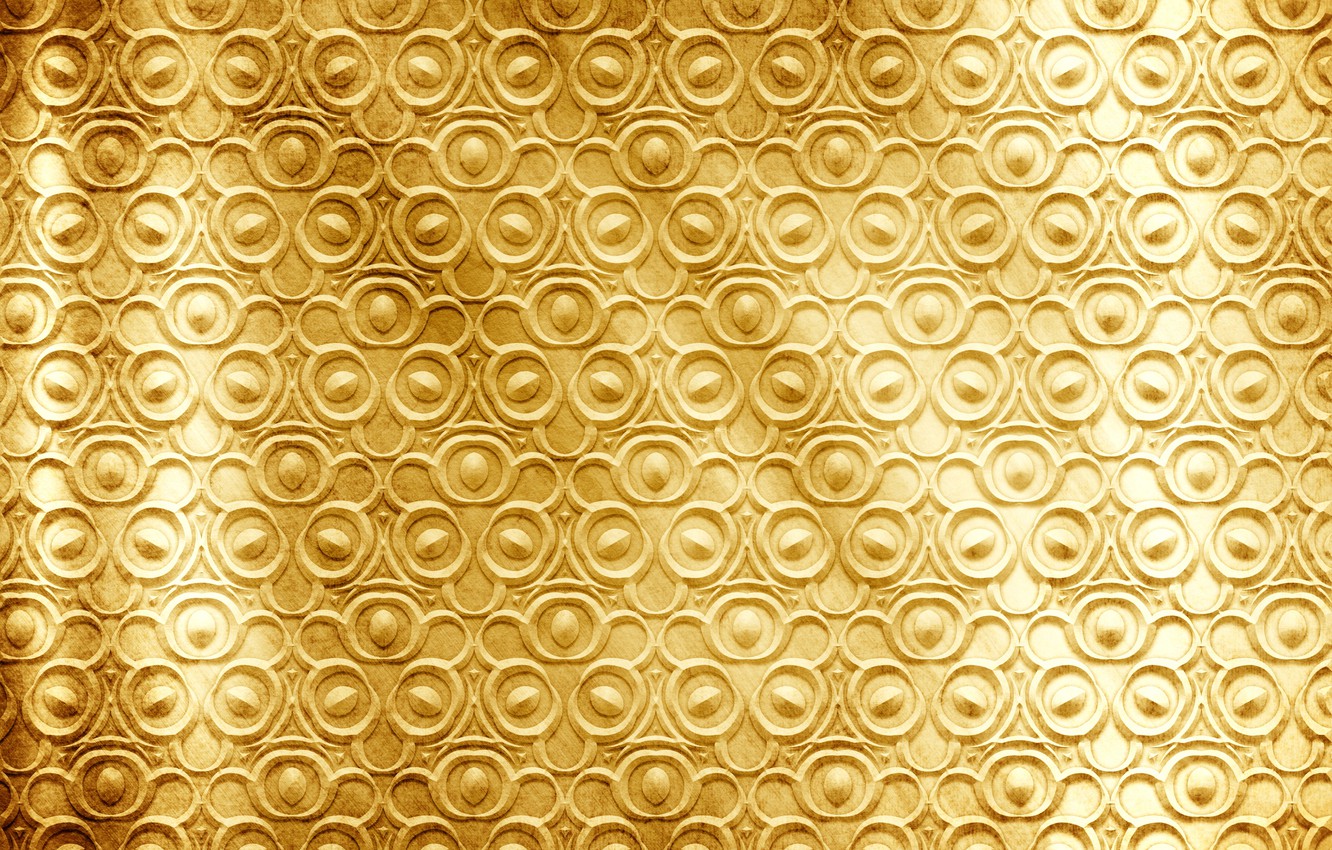 Photo Wallpaper Metal, Background, Gold, Pattern, Texture, - Golden Pattern - HD Wallpaper 