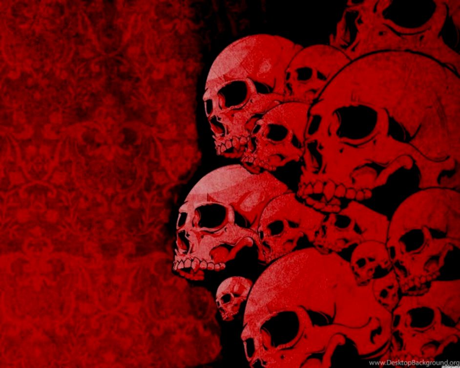 Red Skull Wallpapers 6838 Hd Wallpapers Desktop Background - Black And White Emo - HD Wallpaper 