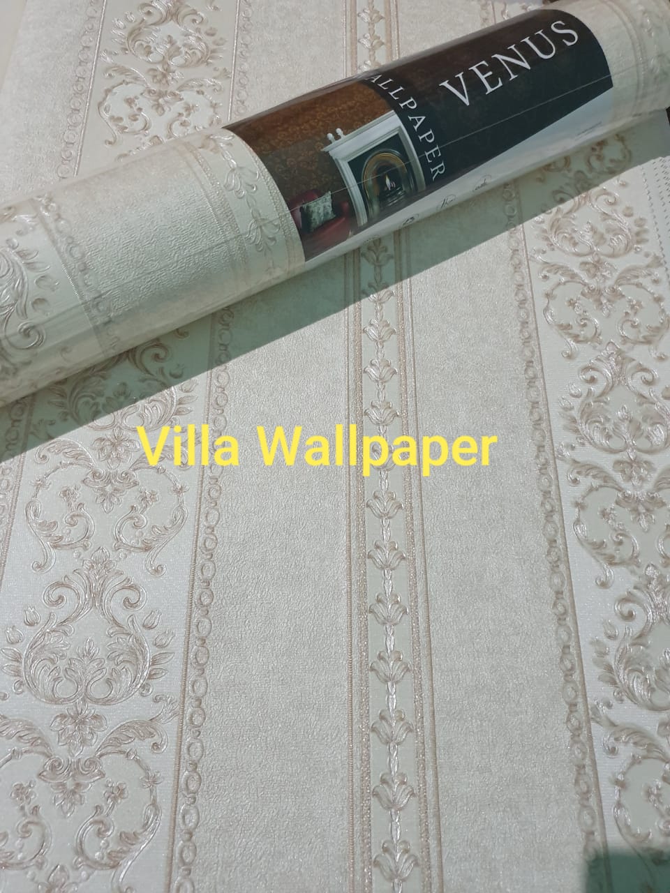 Jual Wallpaper Dinding Surabaya Import Vinyl Batik - Tablecloth - HD Wallpaper 
