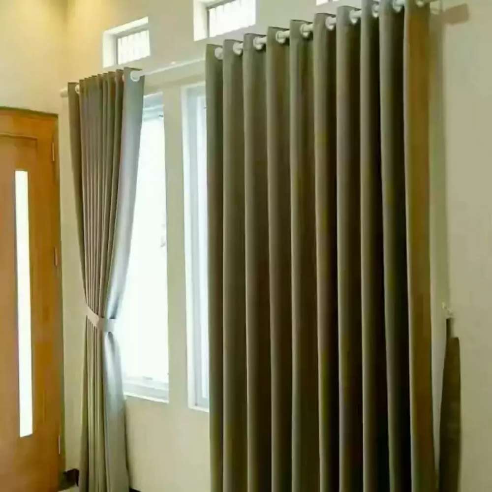 Gorden/gordyn/hordeng Bandung/blind/wallpaper Dinding/minimalis/blacko - Window Covering - HD Wallpaper 