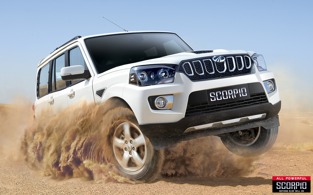 Scorpio Car - HD Wallpaper 