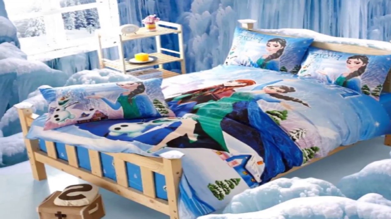 Kamar Tidur Anak Perempuan Frozen - HD Wallpaper 