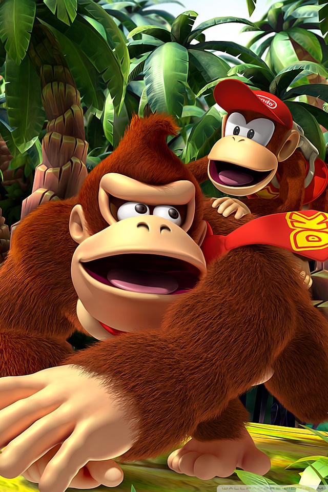 Donkey Kong Wallpaper Iphone 6 - HD Wallpaper 
