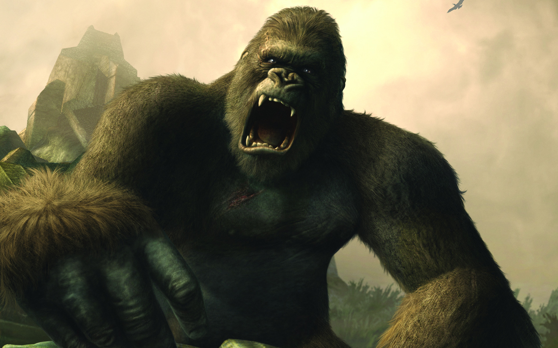 Peter Jackson's King Kong The Official Game - HD Wallpaper 