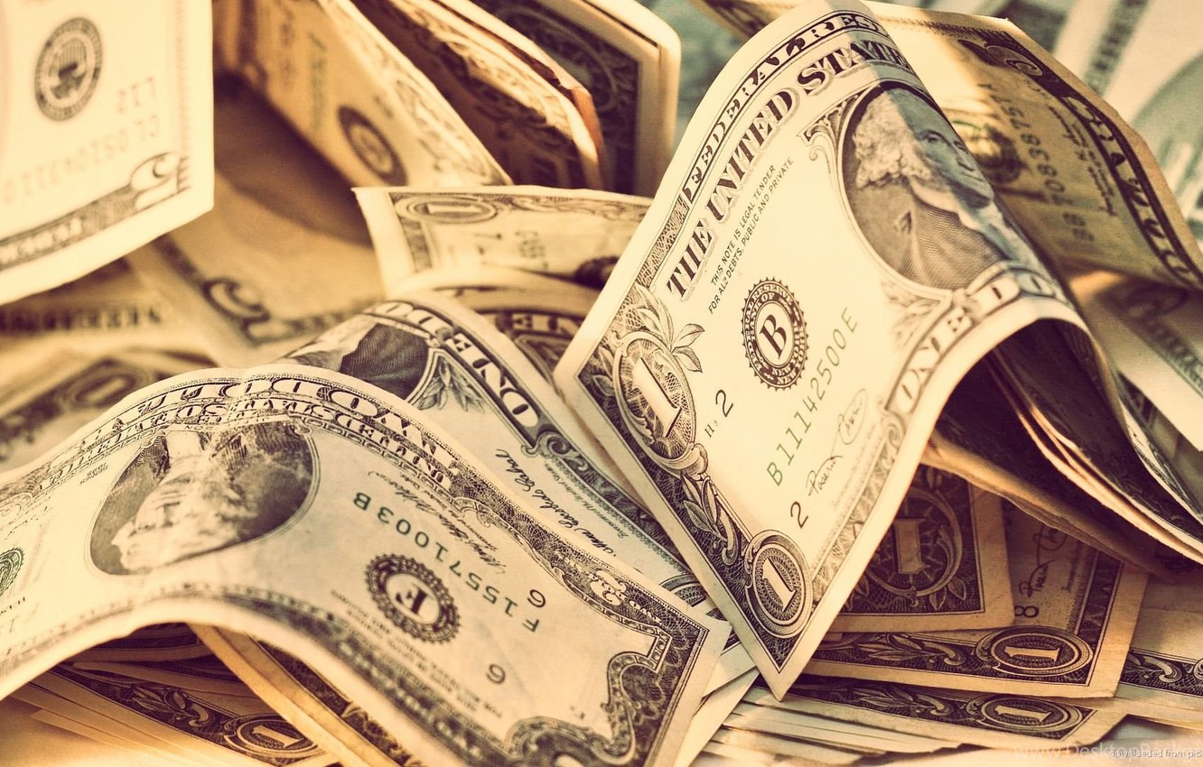 Photo Wallpaper Money, Dollars, Currency - Dollars - HD Wallpaper 