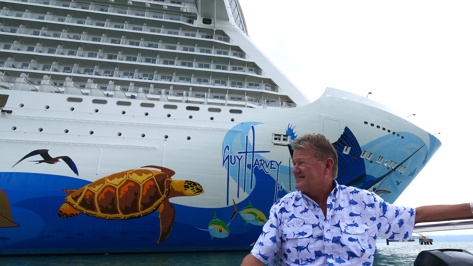 Guy Harvey Norwegian Escape - HD Wallpaper 