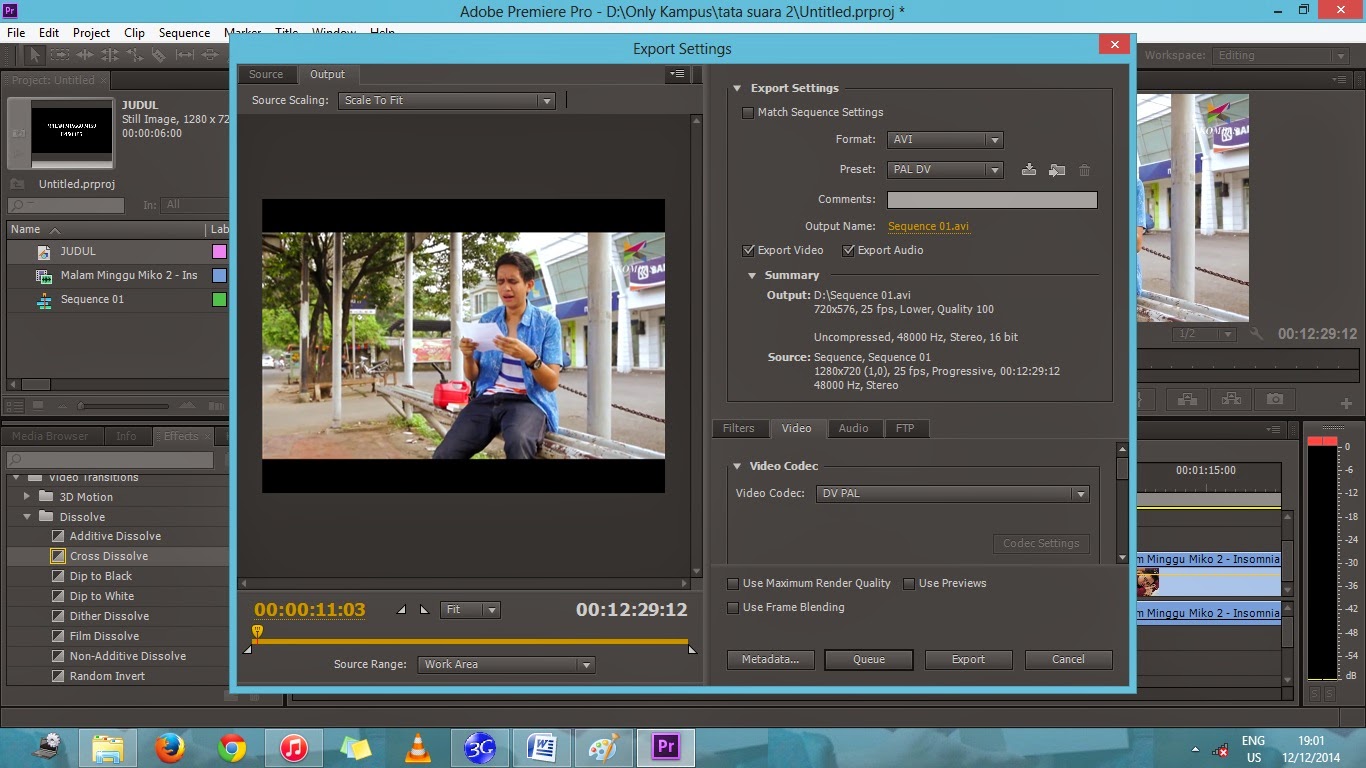 Membuat Efek Tulisan Di Adobe Premiere