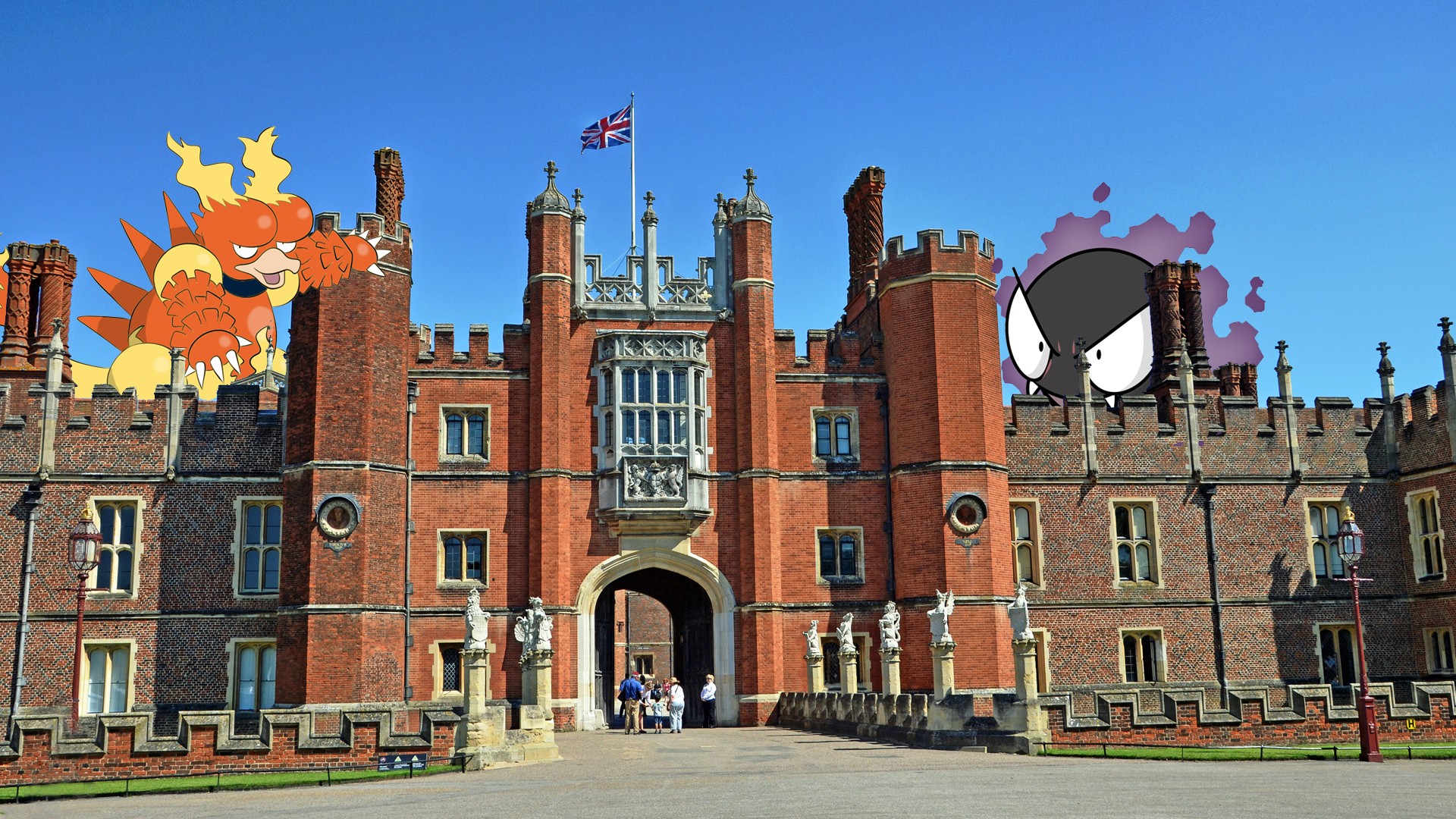 Hampton Court Palace - HD Wallpaper 