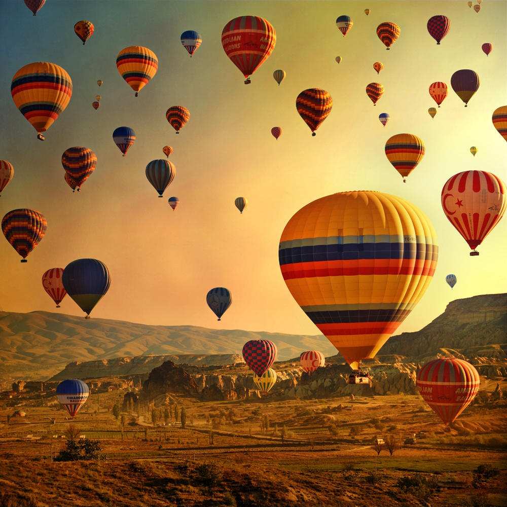 Image - Hot Air Balloons City - HD Wallpaper 