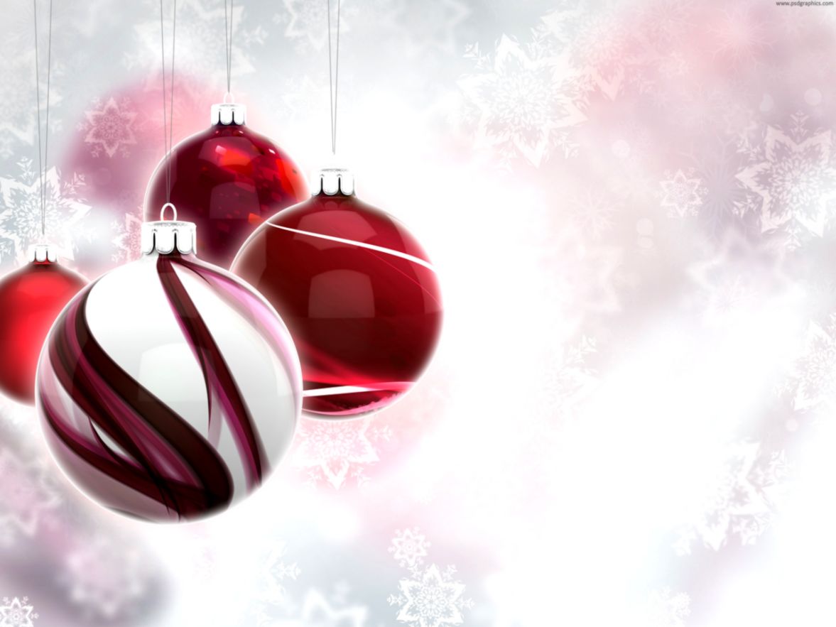 Christmas Balls Wallpaper Wallpapersafari - Abstract Christmas Background Hd - HD Wallpaper 