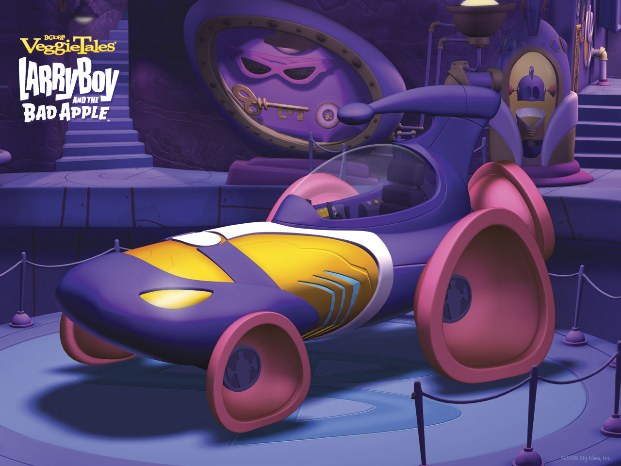 Chowder S Super- Hot Mobile - Veggietales Larryboy Car - HD Wallpaper 