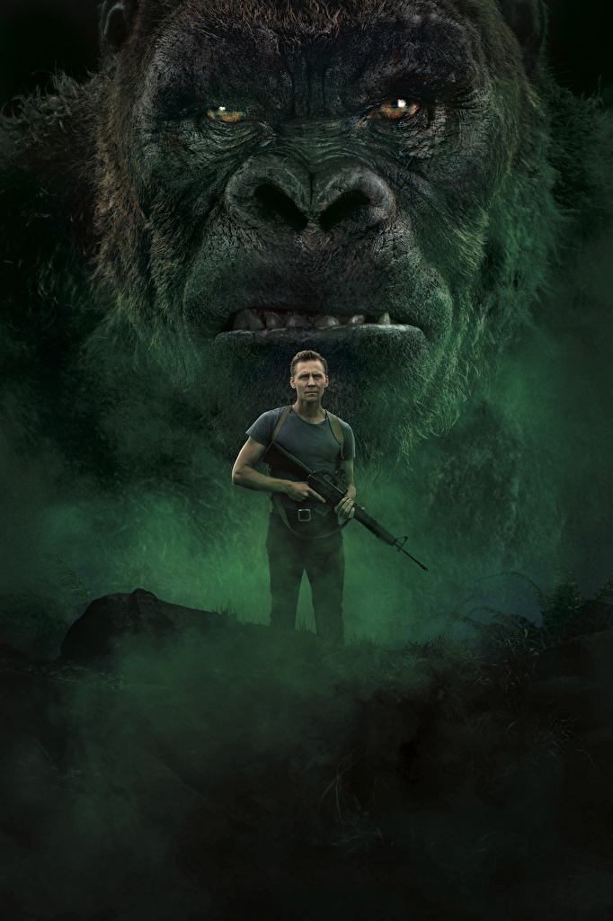 Kong Skull Island Poster Tom Hiddleston - HD Wallpaper 