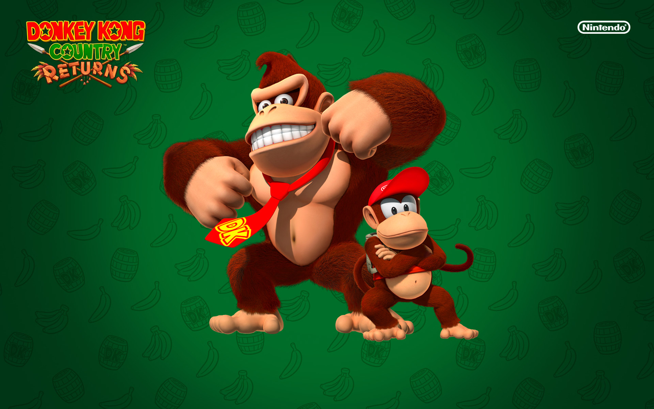 Donkey Kong Country Returns - HD Wallpaper 