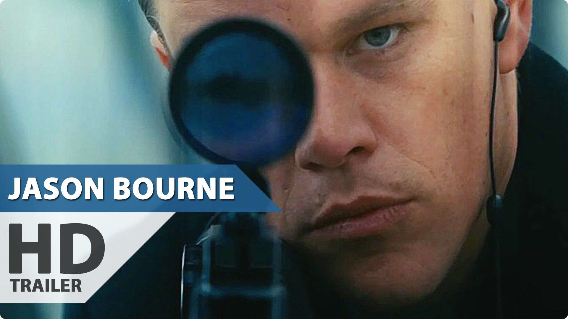 Jason Bourne Trailer 2 Matt Damon Action Movie Hd 
 - Matt Damon Movies Jason Bourne - HD Wallpaper 