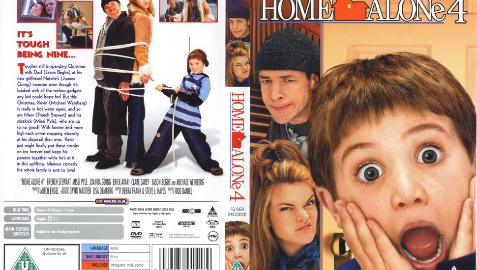 Home Alone 3 Film Desktop Background Home Alone 4 Taking Back The House Dvd 970x550 Wallpaper Teahub Io